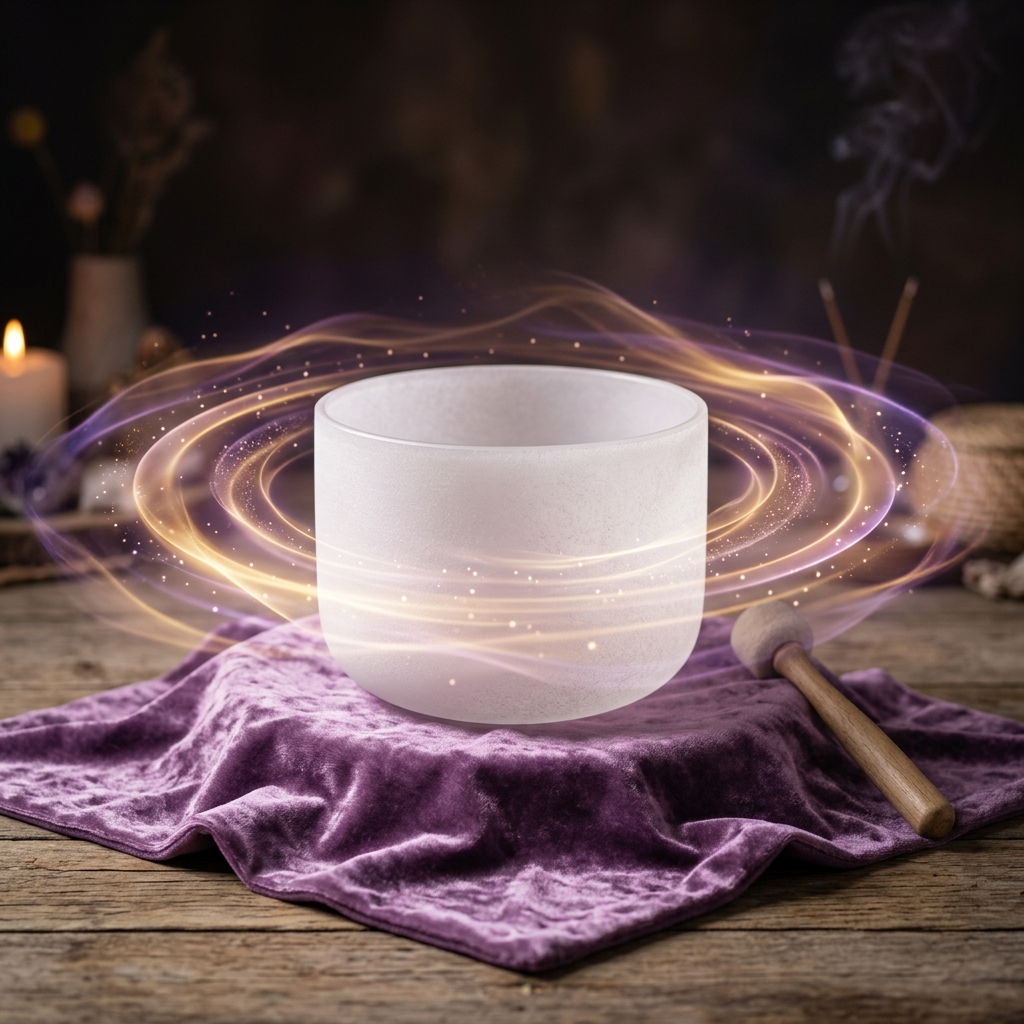 Swirling portal of light representing spiritual audios